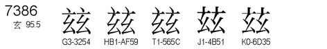 U+7386